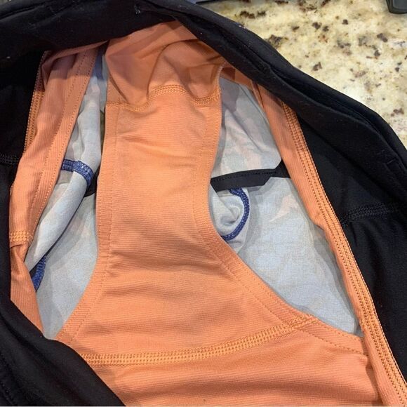 Lululemon Speed Short Paint Storm Harbor Blue Multi / Black Size 6 - Picture 7 of 9